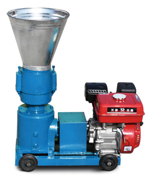 150Q-gasoline-flat-die-pellet-mill