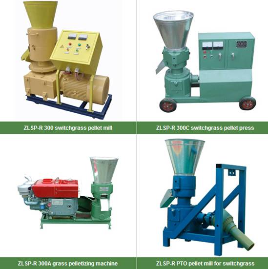 switchgrass pellet machine
