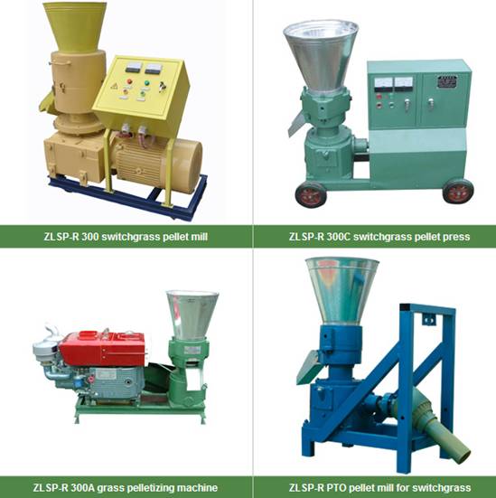 switchgrass pellet machine