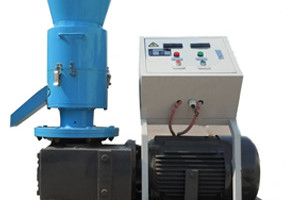 rotating roller small pellet mill