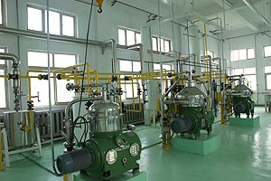 sunflower oil processing plant